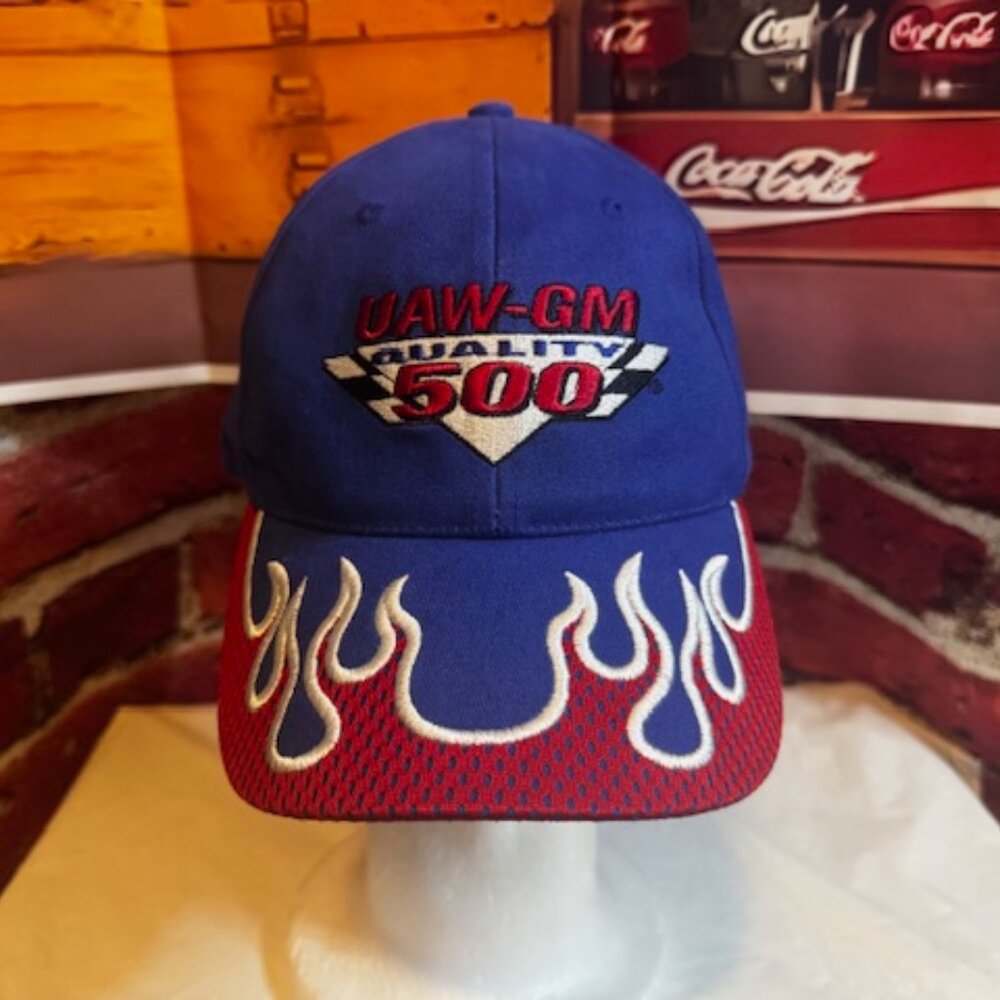 Lowe's Motor Speedway 20024 UAW-GM Quality 500 Vintage Adjustable Hat Cap